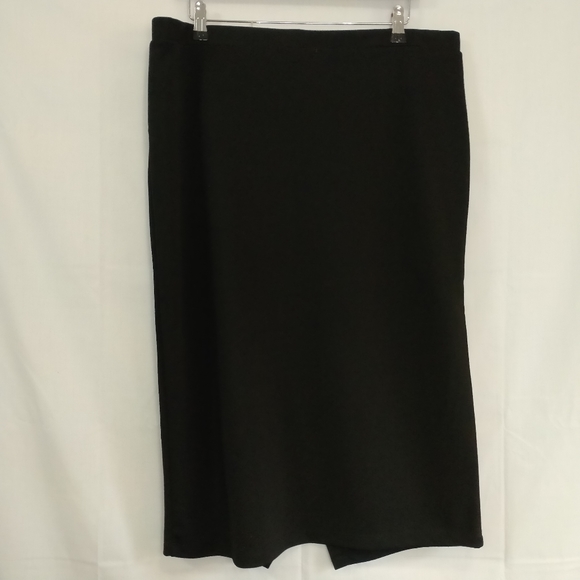 Suiteboutique Size 18 Black Pencil Midi Skirt NWT - Picture 7 of 12